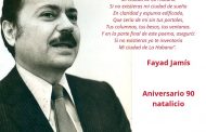 Conciben jornada de homenaje por los 90 años de Fayad Jamís