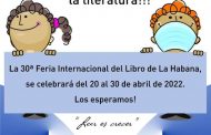 La 30ª Feria Internacional del Libro de La Habana se celebrará del 20 al 30 de abril