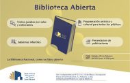 Este 26 de febrero vuelve el espacio Biblioteca Abierta