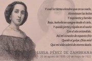En el año del centenario de la muerte de Luisa Pérez de Zambrana