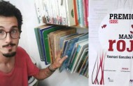 Recibe el joven poeta Yasmani González Hernández el Premio Mangle Rojo 2022