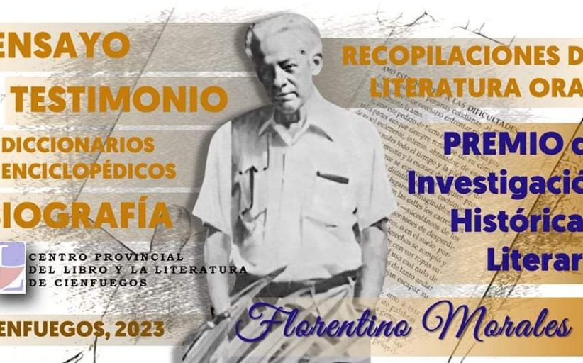 Convocatoria al Premio de Investigación Histórica y Literaria «Florentino Morales» 2023