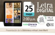 Un encuentro con la obra martiana en Letra Digital