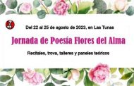 Se desarrolla Jornada de Poesía Flores del Alma