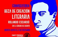 Convoca UNEAC camagüeyana a la Beca de Creación Rolando Escardó