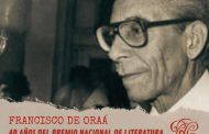 40 años del Premio Nacional de Literatura (XXIII): Francisco de Oraá