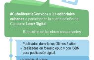 Convoca Cubaliteraria al Concurso Leer + Digital