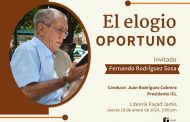El elogio oportuno a Fernando Rodríguez Sosa