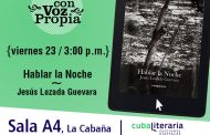 <em>Hablar la noche</em> en Con voz Propia