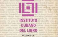 Catálogo de publicaciones 2022, Instituto Cubano del Libro (pdf)