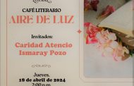 Invitadas al café literario «Aire de Luz» Caridad Atencio e Ismaray Pozo