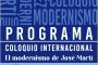 Programa del Coloquio internacional «El modernismo de José Martí» auspiciado por el Centro de Estudios Martianos