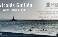Nicolás Guillén será el protagonista del próximo Sábado del Libro