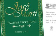 <em>Páginas escogidas. José Martí</em>, de Roberto Fernández Retamar, en Sábado del Libro