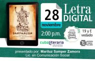 Novela <em>Sanfancón, visitaciones de Morfeo</em> en el espacio «Letra digital» de noviembre