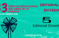 Propuestas de la Editorial Oriente en FILH 2025
