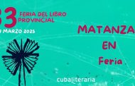 Programa para el domingo en la FIL 2025 en Matanzas