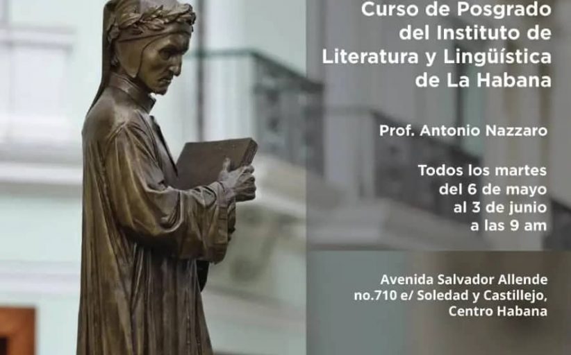 Convocatoria a curso de posgrado sobre Dante Alighieri