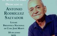 Poeta y ensayista Antonio Rodríguez Salvador en El autor y su obra