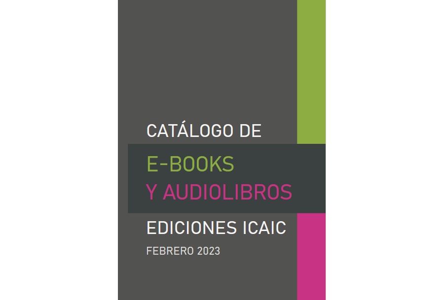 Catálogo de e-books y audiolibros de Ediciones ICAIC (febrero 2023)