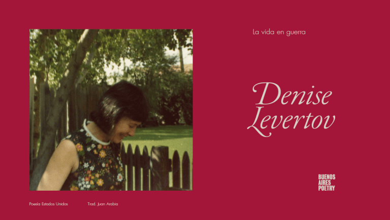 Tres poemas de Denise Levertov